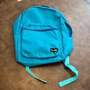 B-wap Blue 17” Unisex Adult/Kids Backpack with Front Pocket